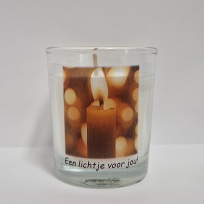 Gedenkkrs glas Lichtje v j. Klein