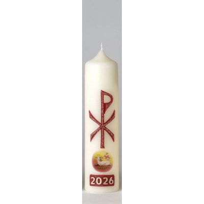 Huispaaskaars 70/250 B. Lam Gods