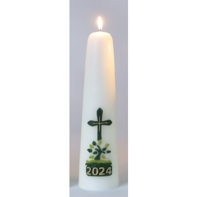 Huispaaskaars 30cm C Levensboom