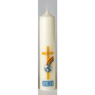 Huispaaskaars 60/300 D.Regenboog