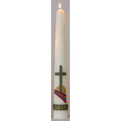 Huispaaskaars 60 cm C Ik ben de Weg