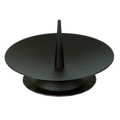 Metalen kandelaar gr.pen (I) 11,5cm