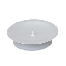 Kandelaar mat zilver cyl