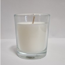 Gedenkkaars glas blanco 58x66mm