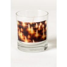 Gedenkkaars glas Vlammetjes