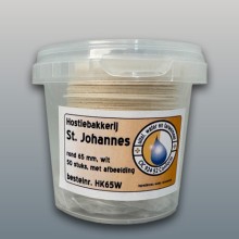 Hosties, 65mm. 50st. wit afbeelding