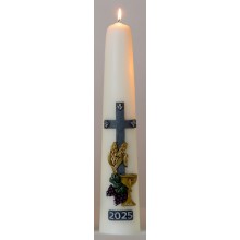 Huispaaskaars 40 cm D Eucharistie