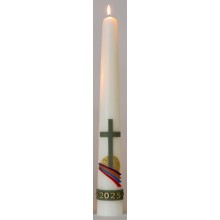 Huispaaskaars 60 cm C Ik ben de Weg