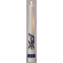 Huispaaskaars 60 cm F PX Blauw
