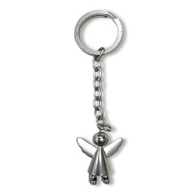 Beschermengel Sleutelhanger RVS